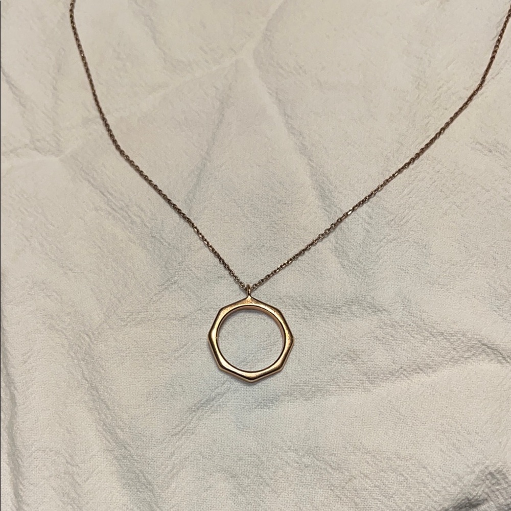 J. Crew Elegant Rose Gold-Toned Necklace